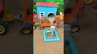 😱 Mini Handmade Realistic Handpump | DIY Mini Tractor Machine #shorts #youtubeshorts