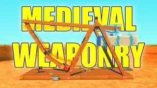 Making a trebuchet is COMPLICATED | Scrap Mechanic Build