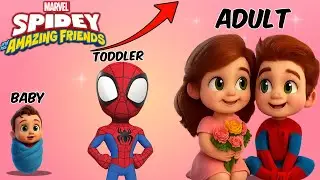 📈Персонажи Marvel Spidey взрослеют: эволюция!🕷️❤️🕸️ | Спайди, Спин, Зелёный Гоблин