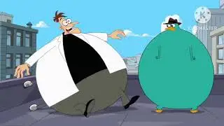 Perry the platypus vs InflateINATOR