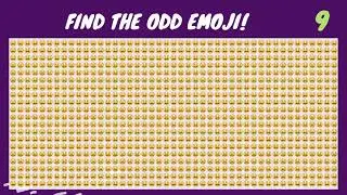 FIND THE ODD EMOJI