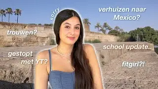 ik heb jullie veel uit te leggen.. life update! :)