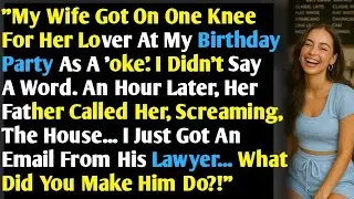 &ldquo;My Wife Knelt for Another Man at My Birthday&mdash;I Smiled, Stayed Silent, and Ended Her Life an Hour 