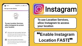 How to Allow Location Services on Instagram 📍 | Fix Instagram Location Access 2025