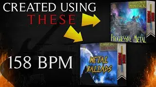 Modern Progressive Metal Ballad Drum Track - 158 BPM (FREE HQ DOWNLOAD)