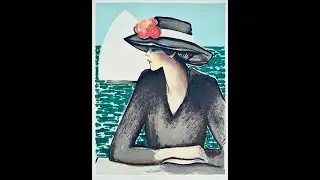 Jean  Pierre Cassigneul- The white sailing boat