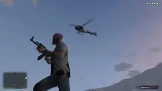 GTA V | Breaking into the Military Base to Steal a Jet ✈️🔥