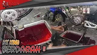 Ketika oli mesin tercampur oli samping pada rx king