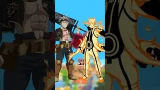 asta vs naruto #whoisstrongest #anime