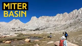 Backpacking Sequoia National Park, Miter Basin, Cottonwood Pass