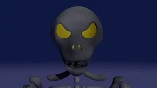 Halloween Skeleton - Blender 3D Tutorial