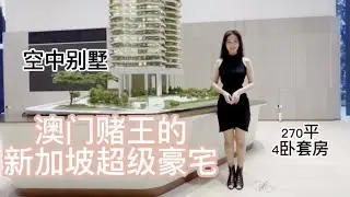 澳门赌王在新加坡黄金地段乌节路建的超级豪宅Park Nova柏皓