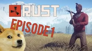 GETTING F*CKED ON THE FIRST DAY?! [RUST Gameplay]
