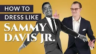 How to Dress Like Sammy Davis Jr. - Men's Style Inspiration from a Hollywood Icon