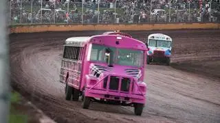 Wisconsin Life | New Richmond's 'Battle of the Buses' brings thrills and spills
