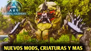 ARK ASA; Nuevas SKINS , CRIATURAS Y MAS MODS PREMIUM