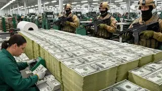 Inside the U.S. Dollar Factory: How Money Is Printed | Full Process