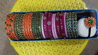 Silk thread bangles easy way to make for beginners 