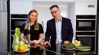 Рецепт детокс смузи в блендере Braun MQ9/Smoothie in MQ9