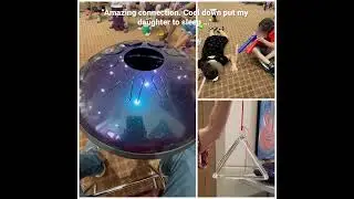 Idiopan Drum with The Crystal Singing Pyramid