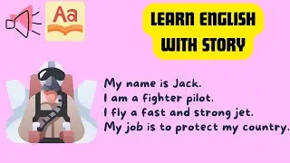 Learn English Through Story ✅ The Brave Fighter Pilot ✅ Daily English practice