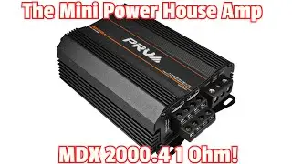 PRV MDX2000.4 1Ohm: 2000 Watts of Power in a Compact Amplifier! #prvaudio #caraudio
