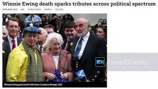 Excerpt from the National &ldquo;Winnie Ewing death sparks tributes across political spectrum&rdquo;