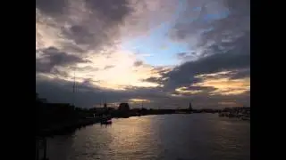 Evening at saphan phut