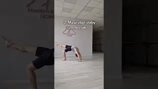 Przez to nie umiesz przejścia w tył