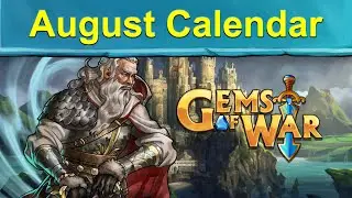 Gems of War: Event Objectives | August Event Calendar, Vault Weekend, Weekly Teams