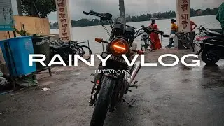Solo Rainy day vlog 🥲 | Vlog 12# | Interceptor 650|