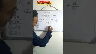 Math Test /Daily Math Test-6 /Maths by Madan sir #maths #useful #youtubeshorts #shorts #viral