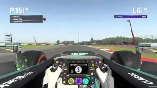F1 2015, full damage quick race
