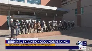 Midland Airport breaks ground on terminal expansion