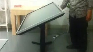 Multi touch Table with Transforming Stand