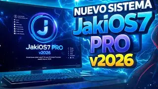 🔥JakiOS7 Pro Lite Edition v2026 🚀El MEJOR Sistema para PC de Bajos Recursos x32/x64 ligero y Rápido