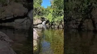 Cachoeira paradis&iacute;aca escondida no cora&ccedil;&atilde;o do Capara&oacute; Capixaba #nature #caparaocapixaba #cachoeira