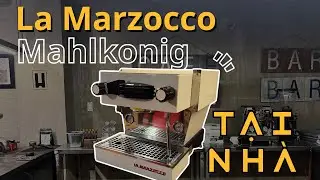 ĐẬP TH&Ugrave;NG - La Marzocco Linea Mini Kết hợp c&ugrave;ng Mahlkonig E65S GBW