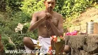 Rituals, Hindu temple, Naithilakkavu, Mother Goddess, Thrissur Pooram, Kerala, India