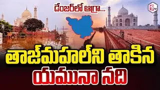 డేంజర్ లో ఆగ్రా.. Yamuna River | Taj Mahal | Agra Floods | delhi flood alert |@sumantvdigitalnews
