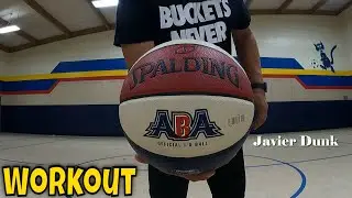 🏀 Spalding ABA Basketball | Body Cam Basketball Workout