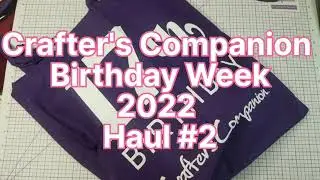 $5 Lucky Dips and a Mystery Bag! Both Awesome! From Crafter's Companion Birthday Week 2022