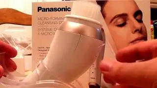 Panasonic Micro-Foaming 3-in-1 Cleansing Device