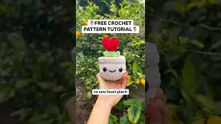 FREE CROCHET TUTORIAL out now!! full video tutorial on my channel! 💖 #crochettutorial #crochet