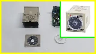 Hanyoungnux T48N-A - Inside Analog Multifunction Timer - Cấu tạo bộ hẹn giờ T48N-A