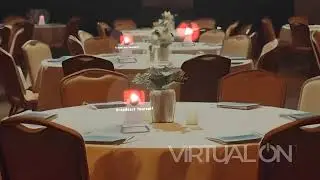 Table 3D Holographic LED Fans | Paris, France | Virtual On Display