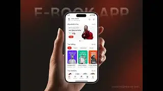 Ebook & Audio Book App UI Design in Figma | Modern Mobile App UI/UX