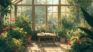 Lofi Beats for Studying Reading Relaxing in a Cozy Garden 🌿☕