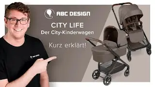 CITY LIFE – Leichter & wendiger Kinderwagen für die Stadt | ABC Design