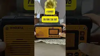 XHDATA D-608WB&mdash;Multi-function Emergency Radio